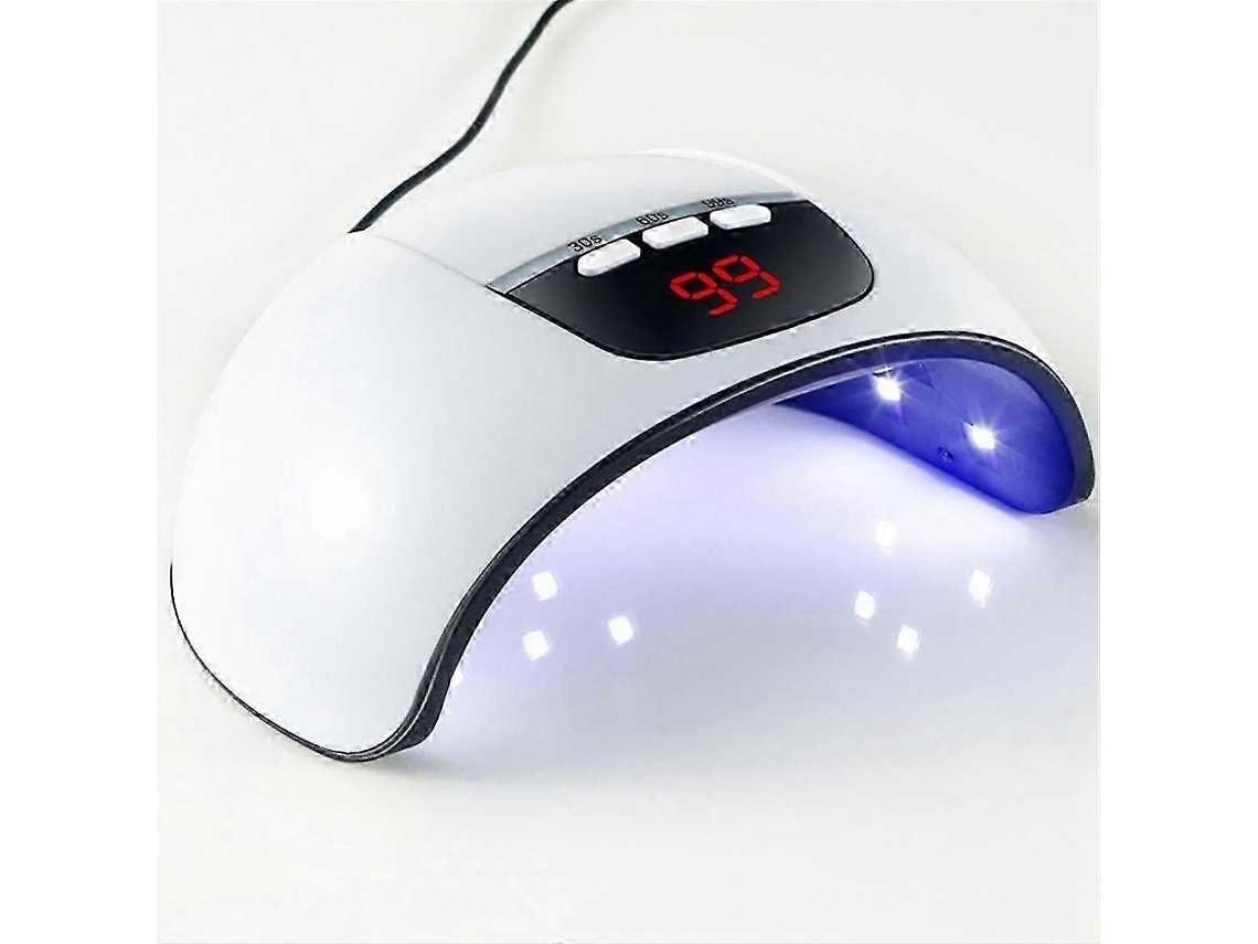 Secador de Unhas Led Lâmpada Uv Compatível com a Cura Todos os Esmaltes Gel Portátil Seca W GOKOCO