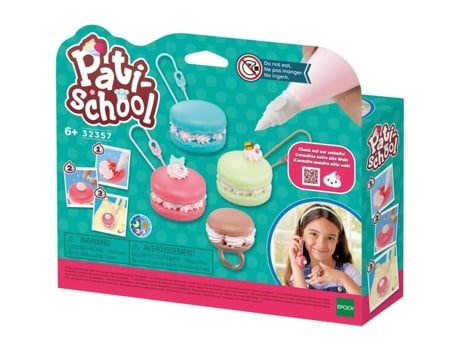 Kit De Criação De Macarons Pati School 32357 Epoch Denfance