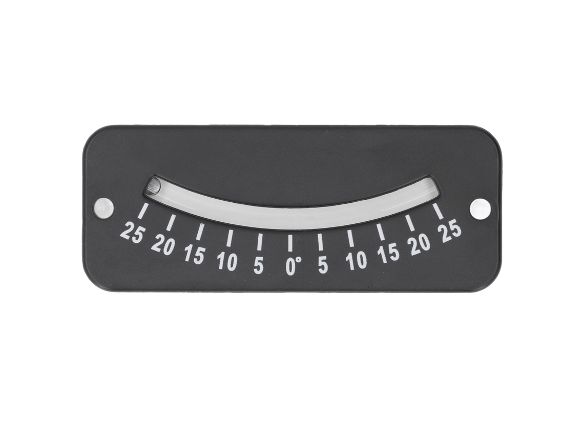 Inclinômetro De Tubo De Vidro 25° Escala Clara Abs Mini Para Teste De Ângulo Horizontal Micro