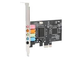 Placa De Som De Canal Pci-e 5.1 Com Chipset Cmi8738 Para Microfone De Karaokê