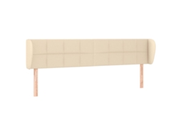 Headboard, Headboards Vidaxl Creme Tecido (203 X 23 X 78/88 Cm)