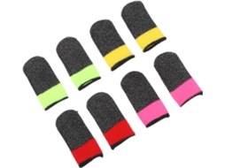 Kombuida Conjunto De 4 Pares Dedeiras Para Jogos, Em Fibra Respirável, Compatíveis Com Telas Sensíveis Ao Toque E