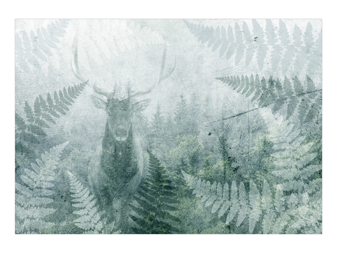 Papel de Parede ARTGEIST Deer in Ferns - Third Variant (200x140)
