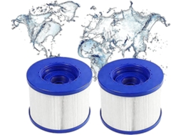 2 Peças, Cartucho de Filtro de Reposição, para Spa, Instalação Simples, Manutenção de Água Limpa AQUAFORGE