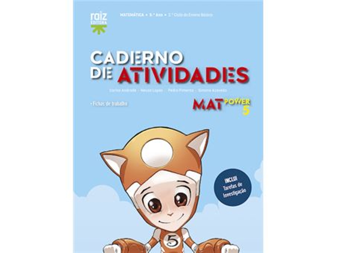 Matpower 5 - Matemática - 5.º Ano Caderno De Atividades 2026