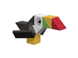 Brinquedo Educativo Einstein Ave Do Paraíso Jogo De Papelão Colorido Ainstein