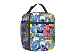 Bolsa térmica para almoço Aquaforge, bolsa portátil para almoço com desenho animado para alunos do ensino fundamental e médio, lancheira com impressão completa.