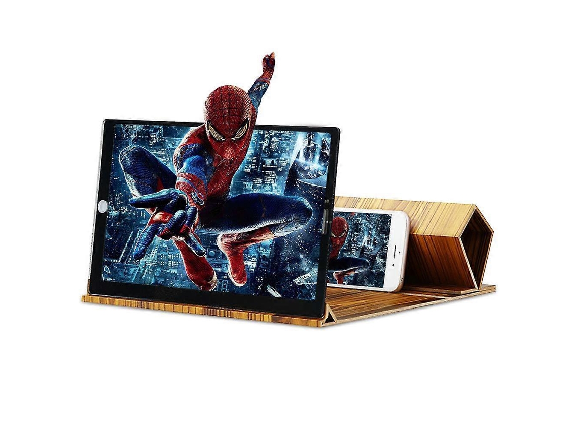 Suporte De Celular Com Lupa Ampliadora Dobrável Para Filmes
