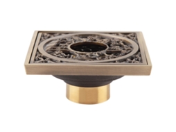 Ralo de Piso Quadrado 150mm com Sistema Anti odor AQUAFORGE | AQUAFORGE