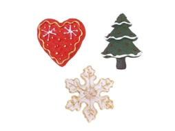 3Pcs Ímã de Geladeira de Natal ALLINLESS