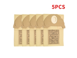 5 peças aspirador de pó sacos de filtro de papel saco de pó substituição para karcher a2000 série wd2.250 6.904-322