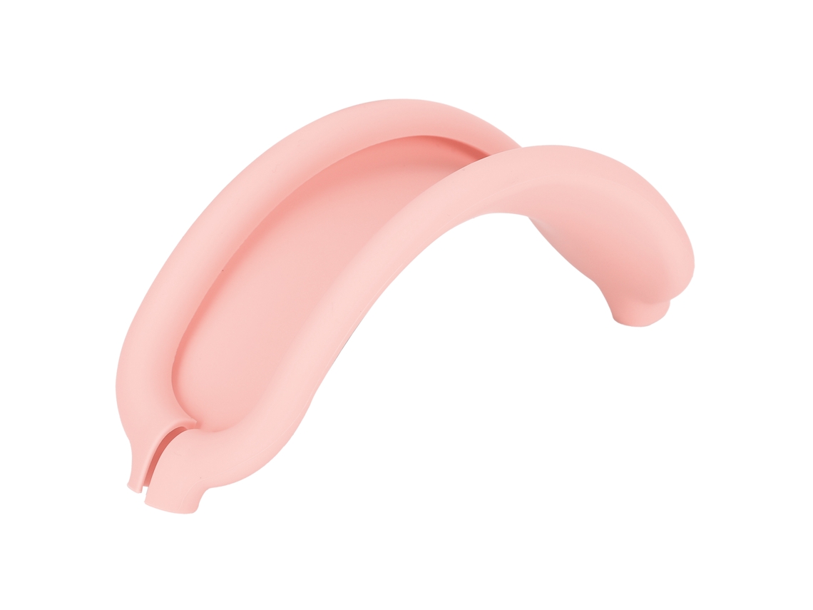 Aetheria capa para Banda de Fones Ios Earbuds Max Silicone Macio Lavável Protector Rosa Claro