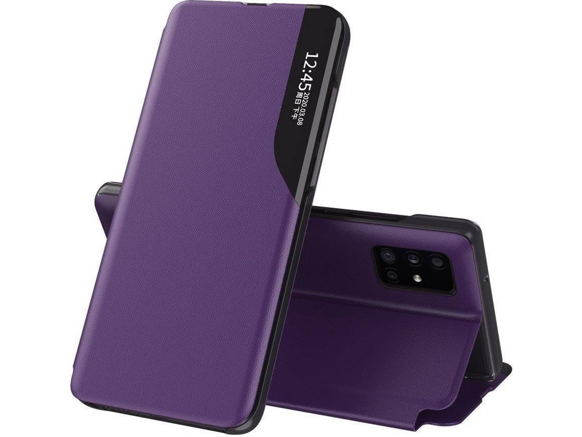 Capa Samsung Galaxy A71 LMOBILE Livro Roxo