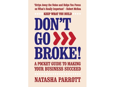 Livro Dont Go Broke de Natasha Parrott (Inglês)