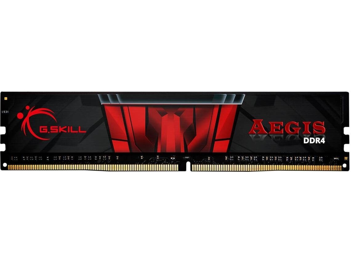 Memória RAM DDR4 G.SKILL F4-3000C16S-8GISB (1 x 8 GB - 3000 MHz - CL 16 - Vermelho)