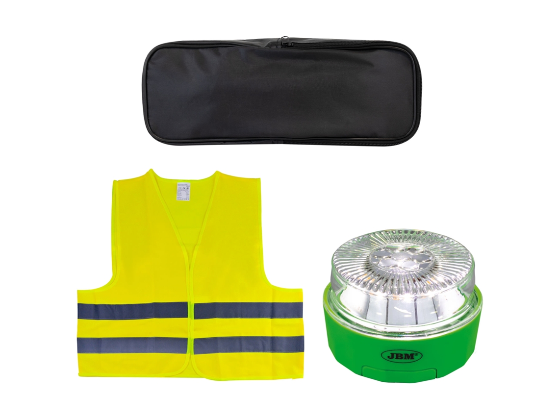 Kit De Emergencia Jbm (baliza Y Chaleco)