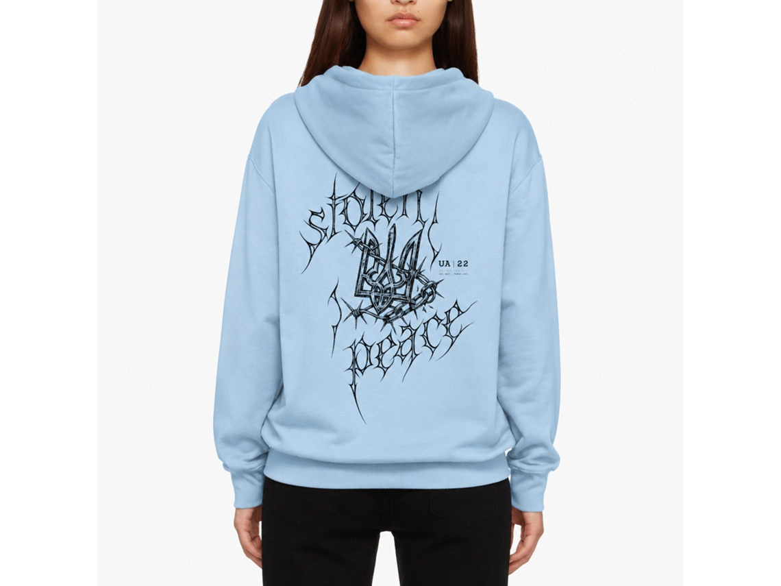 Rockinstone Stolen Peace – Ukraine Hoodie Unique Designer Style
