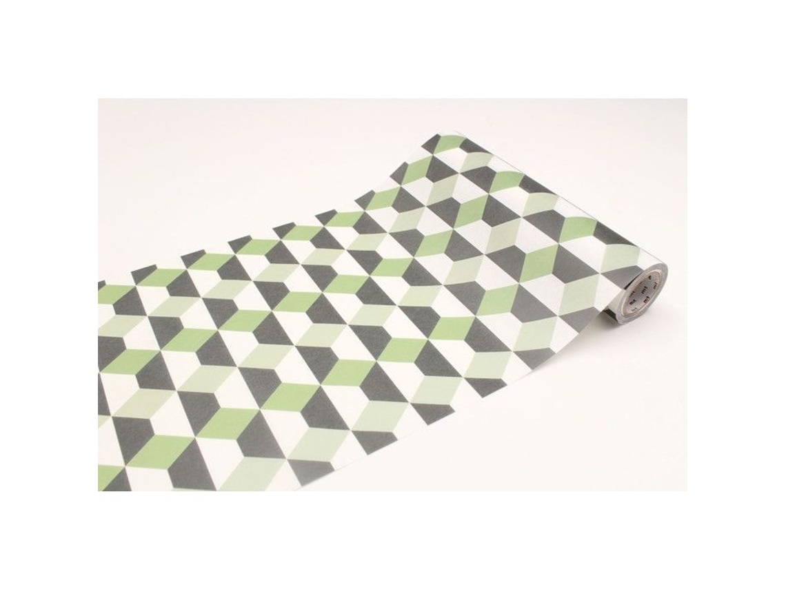 Lurelia Fita Adesiva De Lã Mt Casa 23 Cm Geometria Sólida