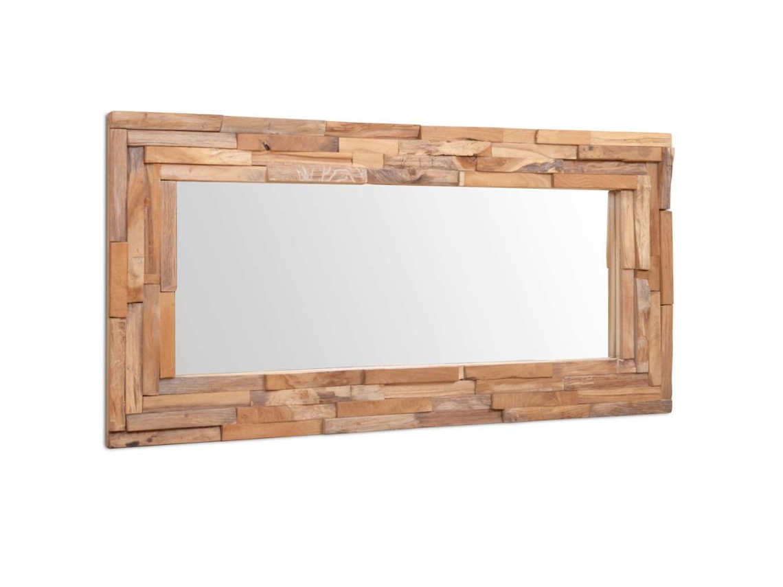 Decorative Mirror, Decorative Mirrors Vidaxl Marrom Teca (120 X 60 Cm)