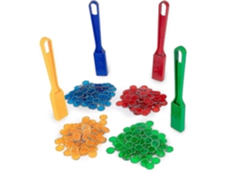 Varinhas Magnéticas Para Bingo, Pacote Com 4 Ideal Para Noites De Jogos Em Família Com Idosos Kits Educacionais Stem Aquaforge