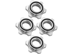 Conjunto De 4 Presilhas Ferro Fundido Para Halteres - Fixação Segura E