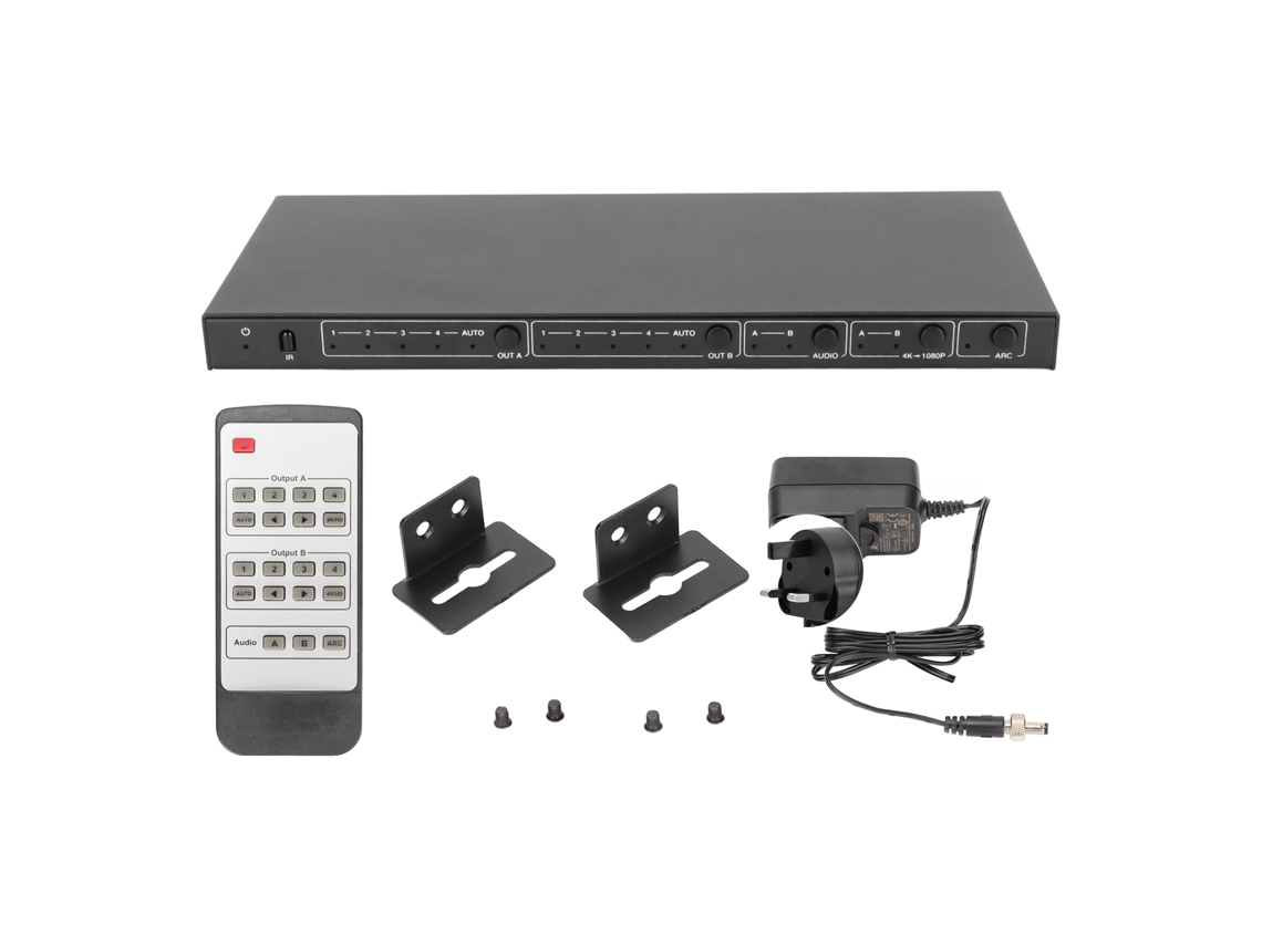 Extractor Hdmi Áudio LAXISCREED 4k 60hz 18gbps