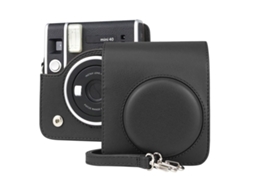 Estojo/bolsa De Couro Pu Retrô Para Câmera Fujifilm Instaz Mini 40 Com Alça-aquaforge