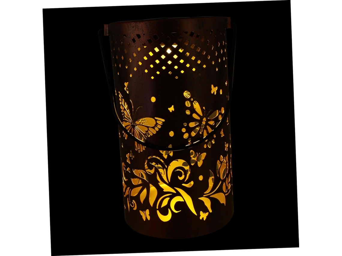 Luminária Solar Elegante Para Jardim