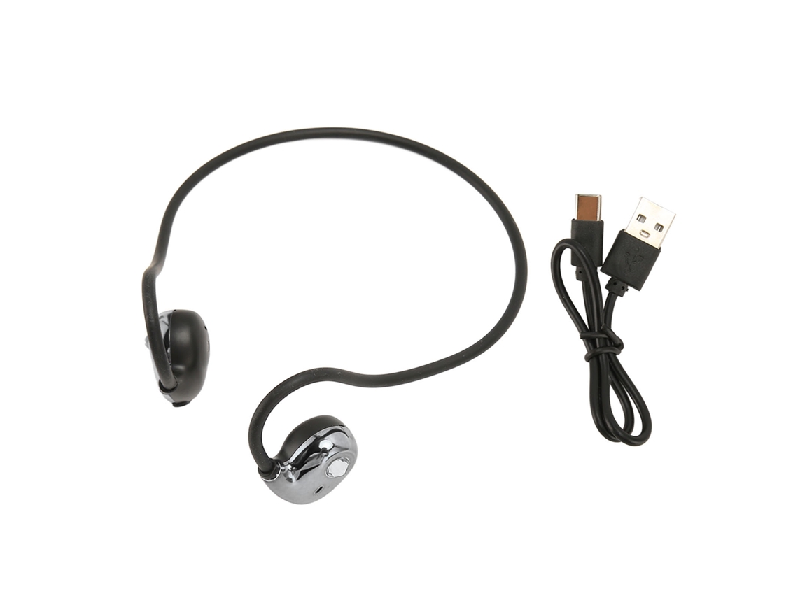 Auriculares inalámbricos Bluetooth 5.3 de condução aérea com design aberto para corrida, andar de bicicleta e caminhadas gris | S/MARCA