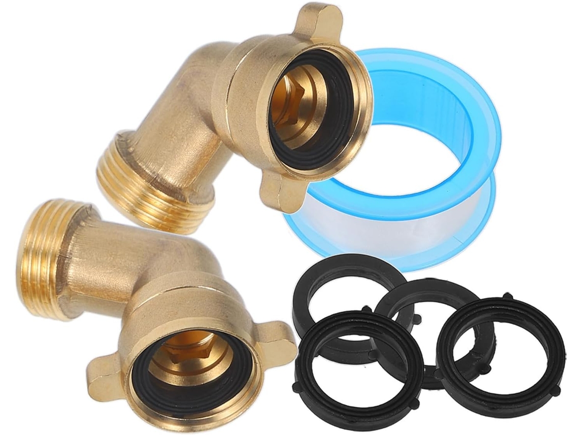 Adaptador De Torneira Mangueira Latão 3/4", Acessório Para Jardim