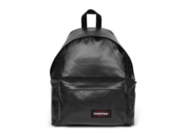Mochila Escolar EASTPAK Padded Pak'r Glossy, 40 X 30 X 18 Cm, Poliéster, Preto