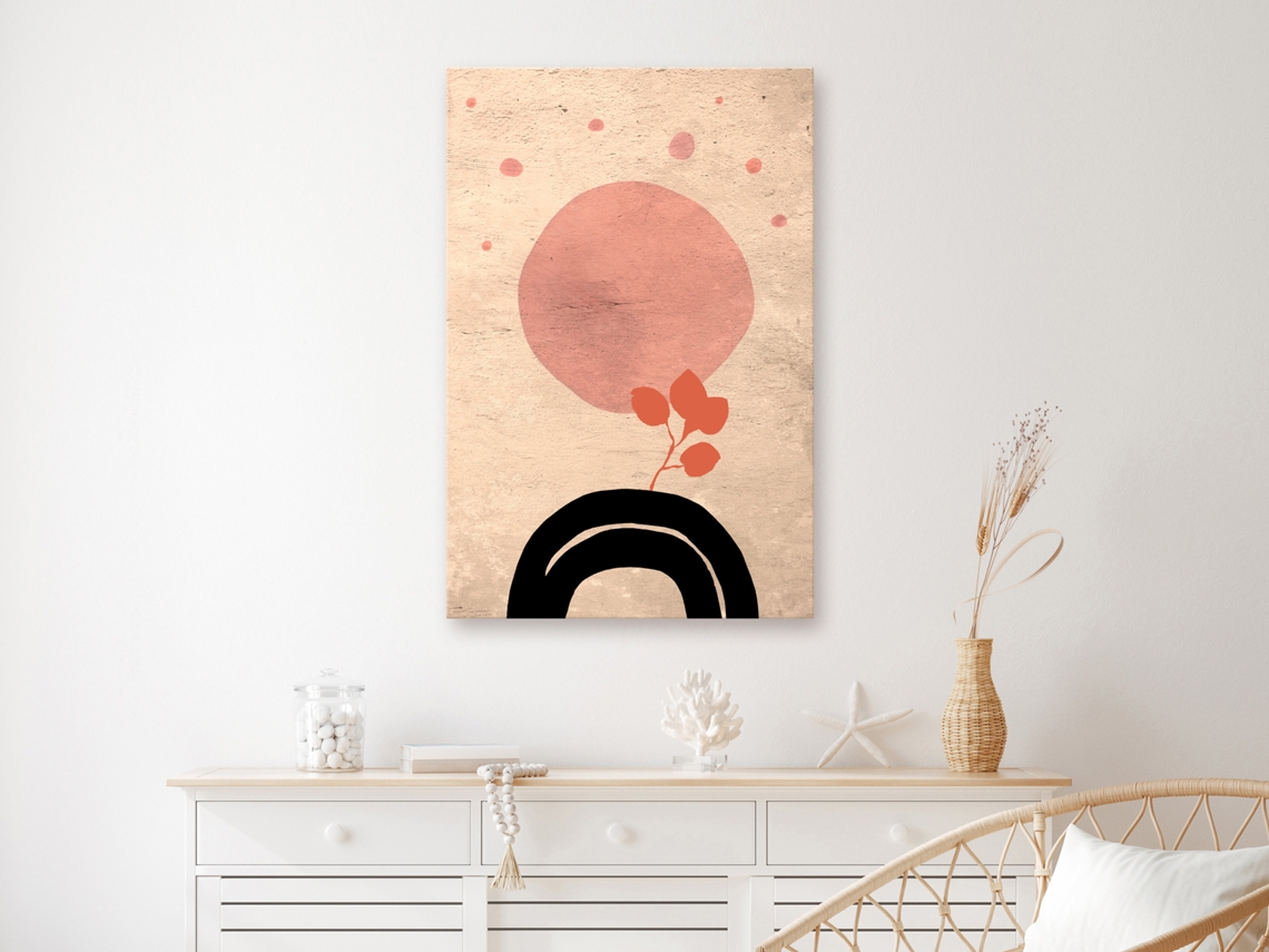 Quadro ARTGEIST Circular Bridge (1 Part) Vertical (80x120)