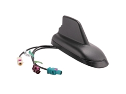 Base de antena de rádio GSM/GPS/AM/FM para carro 6R0035501C compatível com antena de teto de rádio de navegação por satélite Slowmoose para assento