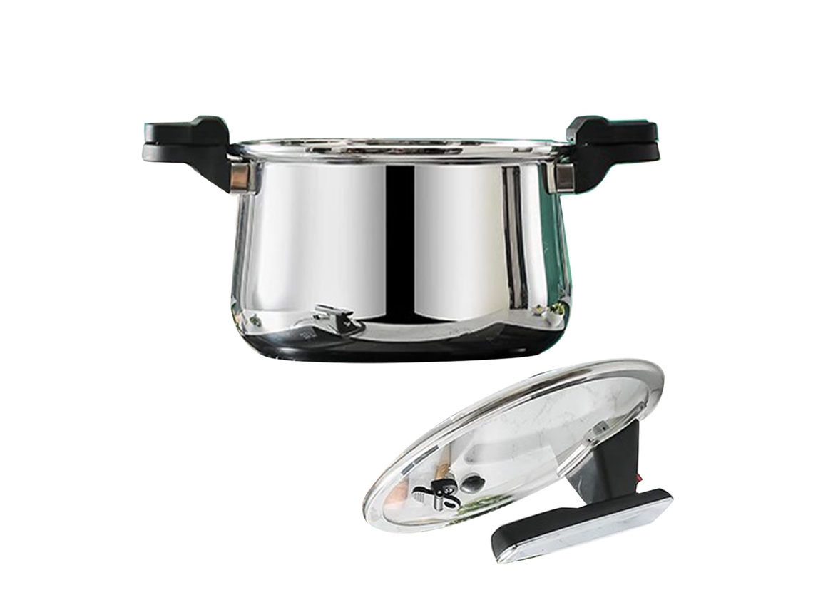 Panelas de pressão micro inox 3 camadas, 26cm LAXISCREED