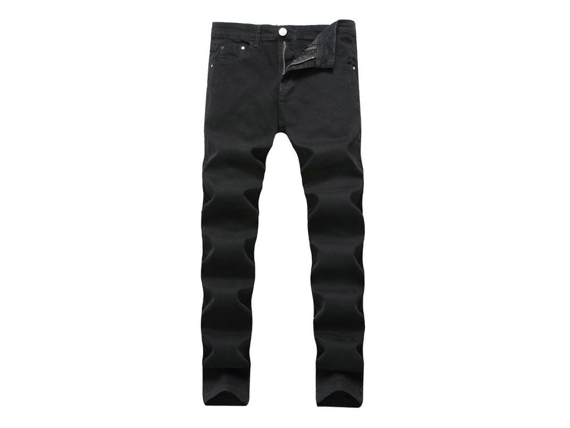 Calças Jeans Masculinas Stretch Rasgadas