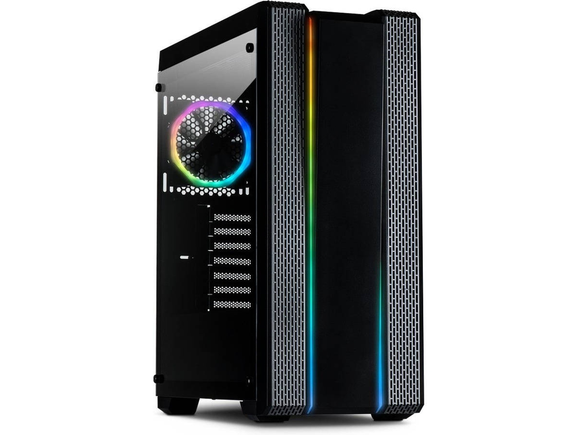 Caixa PC INTER-TECH S-3901 Impulse (ATX Mid Tower - Preto)