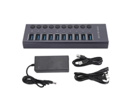 Hub Usb 3.0 LAXISCREED 10 Portas com Interruptores