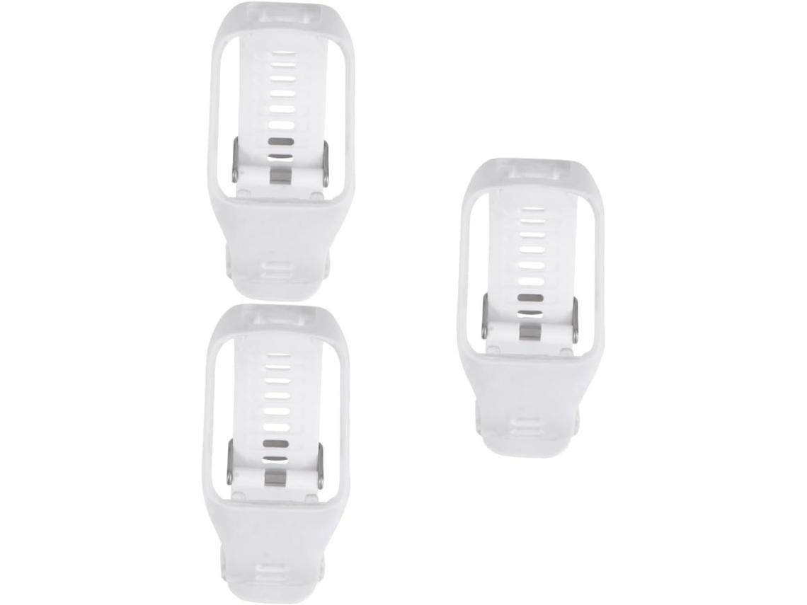 Conjunto De 3 Pulseiras Silicone Para Relógio Inteligente,