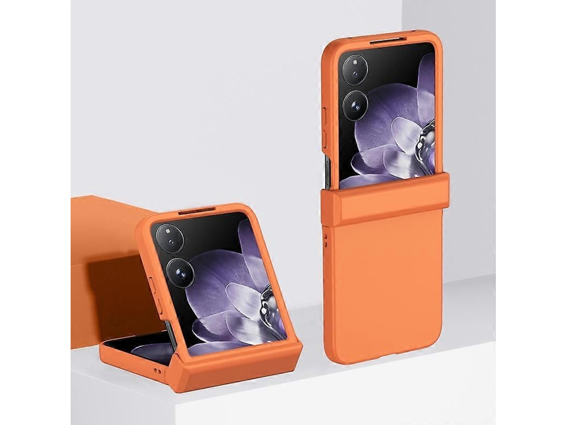 Capa De Pc 3 Em 1 Com Toque De Pele Para Xiaomi Mix Flip