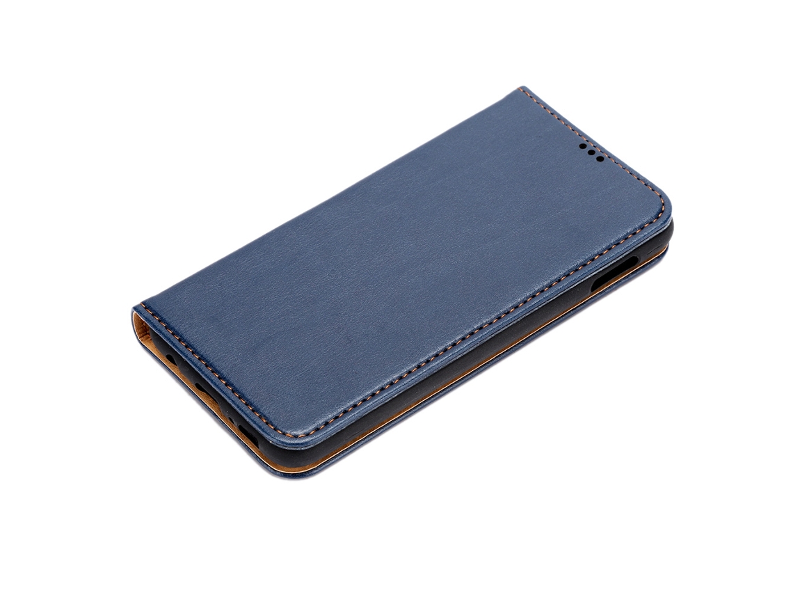 Capa LAXISCREED Samsung S10 Lite Pu Cartão Suporte Azul Escuro