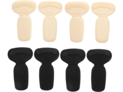 Beaupretty Conjunto De 8-protetores Calcanhar Autoadesivos Para Sapatos, Antiderrapantes Para Homens E Mulheres