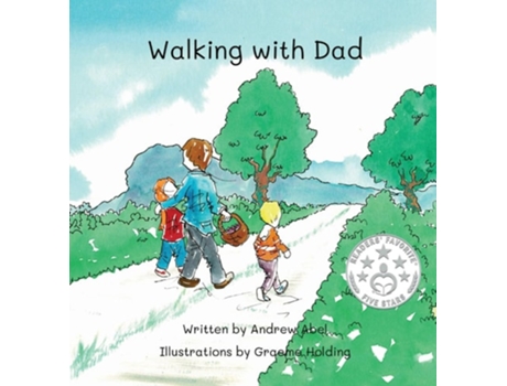 Livro Walking With Dad De Andrew Abel (inglês - Capa Dura)