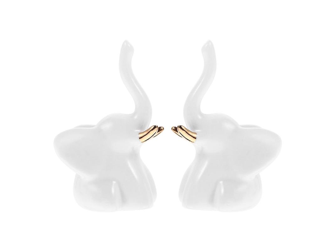 2 Peças De Suporte De Anel De Elefante Allinless