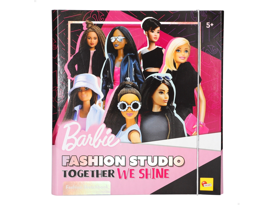 BARBIE Fashion Studio Desenha Cola e Colore