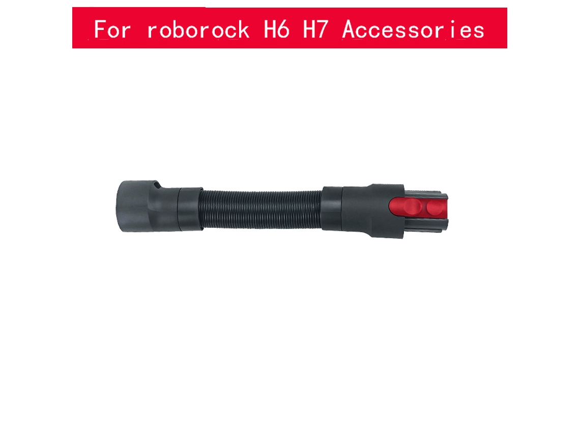 Para roborock h6 h7 acessórios aspirador de pó portátil tubo extensão elétrica mangueira peças reposição
