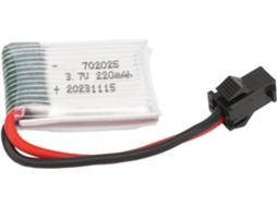 Bateria SFUSHOS, Lipo 20c 702025, 3,7 V, 220 mAh, conector SM, proteção