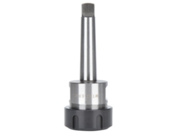 Mandril de aço rápido MTA2-ER32 com cone Morse para tornos CNC, fresadoras e furadeiras.