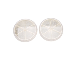 2 Caixas De Pérolas De Arte De Unhas 6 Gradeades Para Manicure E Artesanato Diy Decoração Acessórios Gz-03 Prata Branca