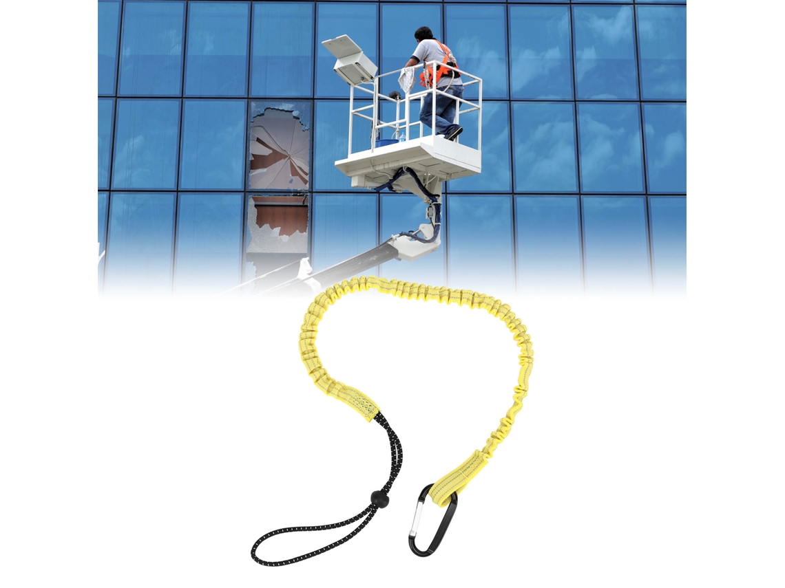 Corda Elástica Com Mosquetão, Nylon, Resistente, Elástica