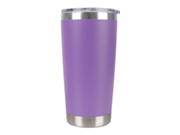 Garrafa De Água De 20 Oz (roxa) Com Tampa, Caneca Térmica De Aço Inoxidável (com Tampa)
